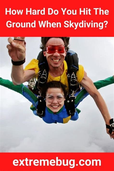 How Hard Do You Hit The Ground When Skydiving'